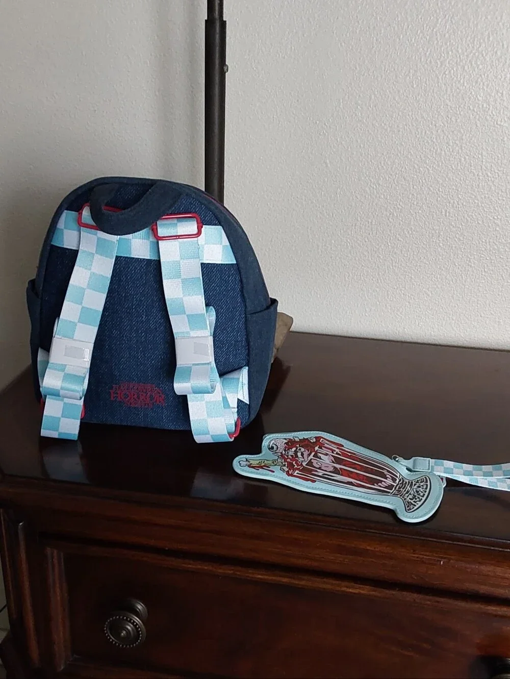 Mel's Drive-In Denim NWOT Mini Backpack  Set